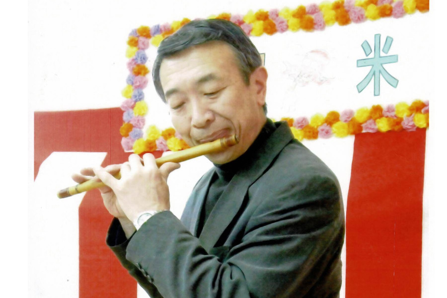 人気SALE限定石見神楽を奏でる篠笛　　父の手作り 管楽器・吹奏楽器
